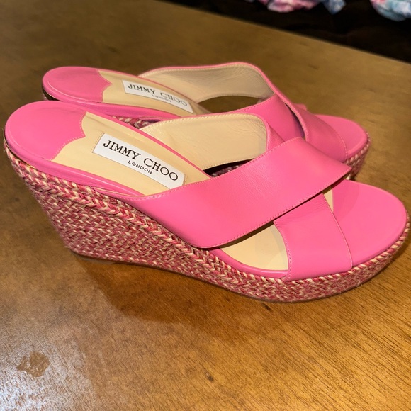 Jimmy Choo Wedges Size 39 (8.5) - Picture 6 of 8
